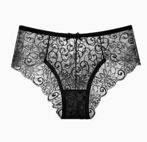 Mutandine Traspiranti Primavera-Estate, Biancheria Intima Femminile, <span class=keywords><strong>Slip</strong></span> Comodi per Uso Quotidiano, Mutandine in Pizzo Trasparente - Product Image 2