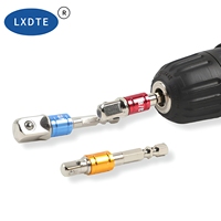 Ensemble d'adaptateurs universels à dégagement rapide LXD pour perceuse sans fil, 1/4" à 1/2" 3/8" 1/4"