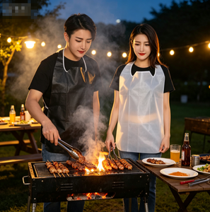 ผ้ากันเปื้อนแบบใช้ครั้งเดียวชนิดหนาพิเศษ ป้องกันน้ำมัน สำหรับร้านกาแฟ ครัว ร้านตัดขนสัตว์ และงานบ้าน - Product Image 6