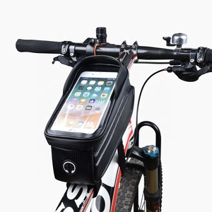 Su Geçirmez Dokunmatik Ekranlı Bisiklet Telefon Çantası Bisiklet Sürüşü Açık Hava Bisiklet Ön Üst Çerçeve Boru Çantası - Product Image 3