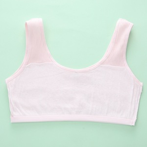Haute qualité sur mesure couleur unie thermique <span class=keywords><strong>fille</strong></span> soutien-gorge respirant <span class=keywords><strong>bébé</strong></span> <span class=keywords><strong>gilet</strong></span> pour adolescents en gros - Product Image 4