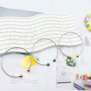 Pulsera de cuentas DIY estilo de pareja hecho a mano subcultura de moda al por mayor - Product Image 3