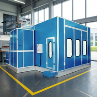 Nouvelle cabine de peinture automobile OKEAH E2355 avec chauffage électrique et éclairage LED pour atelier 4S