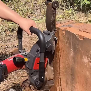 Máquina cortadora de puertas y apertura de paredes de ladrillo rojo multifuncional Máquina cortadora de paredes de hormigón con componente de núcleo de motor - Product Image 1