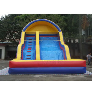 Piscine gonflable commerciale et résidentielle avec toboggan aquatique pour enfants et adultes, en PVC, grande capacité, idéale pour les fêtes estivales - Product Image 2