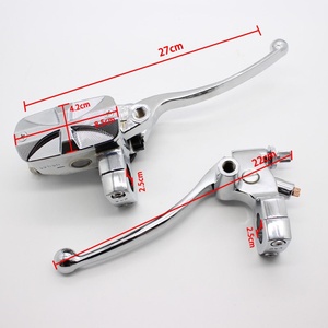 ใช้ได้กับ CB-1 CB400 <span class=keywords><strong>VFR400</strong></span> ปั๊มเบรกหน้าขนาด 22 มม./25 มม. พร้อมคลัตช์แบบ Bull Horn ผลิตในจีนแผ่นดินใหญ่ - Product Image 4
