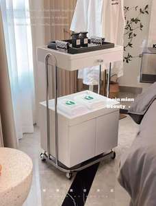 2026 S Rolling Beauty Salon Trolley Luxury Design <b>Tool</b> <b>Cart</b> Trolley Manicure Modern Organizer Carrito Con Ruedas Salon Furniture - Product Image 3