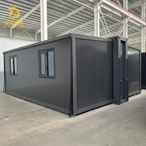 <span class=keywords><strong>Casa</strong></span> Container Prefabbricata BDMS 20Ft Moderna Espandibile e Mobile con 2 Camere da Letto, Villa Prefabbricata con Possibilità di Tetto - Product Image 1