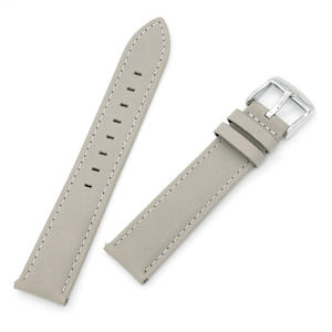 Classico Crazy Horse Luce <span class=keywords><strong>Grigio</strong></span> Due Pezzi di Stile OEM In <span class=keywords><strong>Pelle</strong></span> <span class=keywords><strong>Cinturino</strong></span> di Vigilanza - Product Image 3