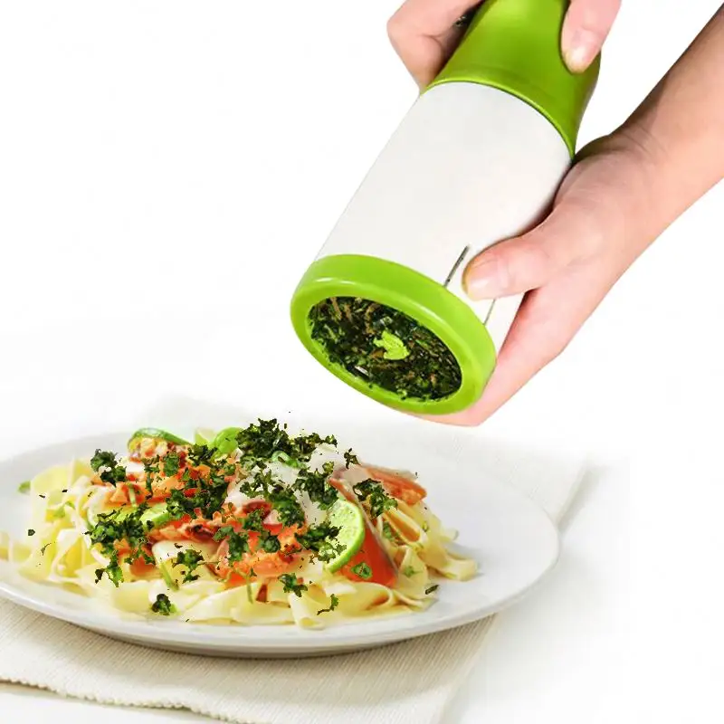 Portable Vegetable Herb Spice Grinder,Parsley Shredder Chopper Fruit Vegetable Cutter Kitchen Gadgets