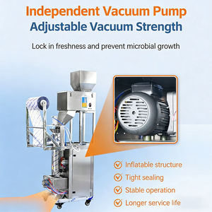 Machine d'emballage sous vide verticale pour noix, grains de café, riz, céréales, snacks, graines, scelleuse et remplisseuse automatique - Product Image 6