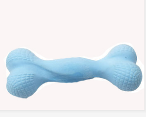 Üreticinin yeni çevre dostu TPR köpek çiğneme oyuncakları sevimli karikatür tarzı süt koku köpük kemikleri topları - Product Image 3