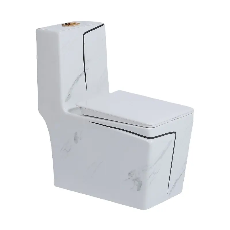 Модный современный напольный дешевый роскошный комод керамический цельный туалет для ванной комнаты китайский Туалет мрамор сиденье для унитаза