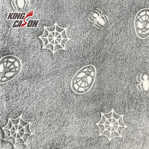 KINGCASON Manufacturer Wholesale Solid Customized Design Anti-pill <strong>Spiderman</strong> Pattern Glow in the Dark Fabric for Home Textiles - Product Image 5