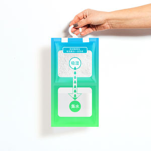 Cintre parfait intérieur garde-robe absorbeur d'humidité sacs 100% anti-fuite arrêt humidité dissolvant absorbant 500ML - Product Image 3