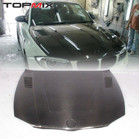 Haute qualité 2003-2013 pour BMW série 1 M1 (E82/E87) capot moteur en Fiber de carbone Vor Version Modification mise à niveau nouvel état