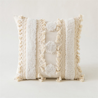 NOUVEAU Newlanston Décoratif Bali Hôtel Style Bohème Marocain Housses de Coussin Tufté