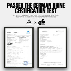 Clé dynamométrique à cliquet HOYO HY-8019 de qualité industrielle professionnelle, entraînement métrique 1/2 pouce, poignée en aluminium, 72 dents, précision de 3 % - Product Image 6