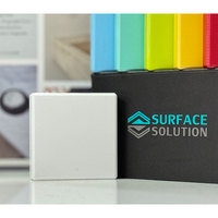 Boîte d'échantillons de plus de 300 couleurs, facile à nettoyer, surface solide imperméable et durable pour table de cuisine et salle de bain moderne