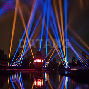 Lámpara de cabeza móvil 360 Motion IP65 con proyección interactiva para exhibiciones de parques de temporada - Product Image 1