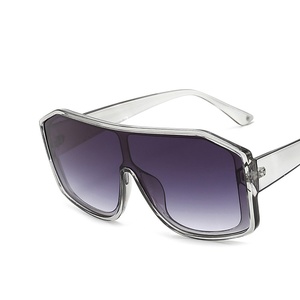 Customized Personalized <b>Large</b> <b>Frame</b> Sunglasses Trendy Integrated Uv Resistant Sunglasses - Product Image 5