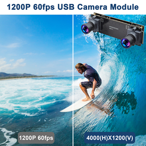 โมดูลกล้อง ELP Global Shutter Stereo USB3.0 รุ่น AR0234 60FPS พร้อม IMU 6 แกน และข้อมูลเวลา สำหรับหุ่นยนต์และการเรียนรู้ AI - Product Image 5