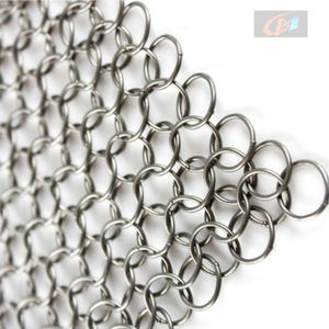 מסעדה 304 316 צ 'יינימייל טבעת רשת וילון מתכת דקורטיבי עבור מחיצה פנימית - Product Image 3