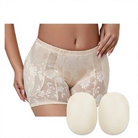 Culottes gainantes mi-hautes en nylon fin avec effet rehausseur de fesses naturel, pour un lifting des hanches et une sculpture corporelle pour femme