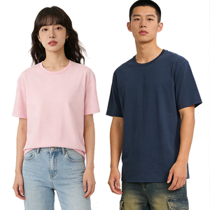 <span class=keywords><strong>T</strong></span>-<span class=keywords><strong>shirt</strong></span> unisexe personnalisé en coton peigné de haute qualité 180g, couleur unie, impression de logo DTG DTF, <span class=keywords><strong>t</strong></span>-<span class=keywords><strong>shirt</strong></span> décontracté uni, <span class=keywords><strong>t</strong></span>-<span class=keywords><strong>shirt</strong></span> oversize pour <span class=keywords><strong>homme</strong></span> - Product Image 2