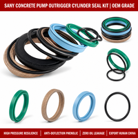 Kit de joints d'étanchéité pour vérin d'entretoise de camion-pompe à béton, joints hydrauliques en caoutchouc pour vérin oscillant Sany, usine chinoise 2026