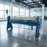 Machine à plier manuelle en acier inoxydable pour le pliage de tôles et de boîtes