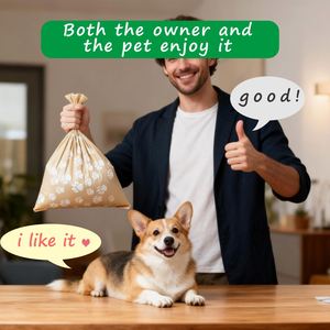 Bolsa para Desechos de Perros Biodegradable y Compostable con Aroma Personalizado, a Prueba de Fugas, con Asa de Chaleco - Product Image 6