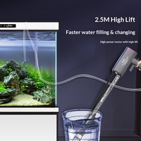 Outil de changement d'eau pour aquarium, nettoyeur d'eau électrique automatique à amorçage automatique, appareil pour nettoyer les excréments, le sable, pompe à eau
