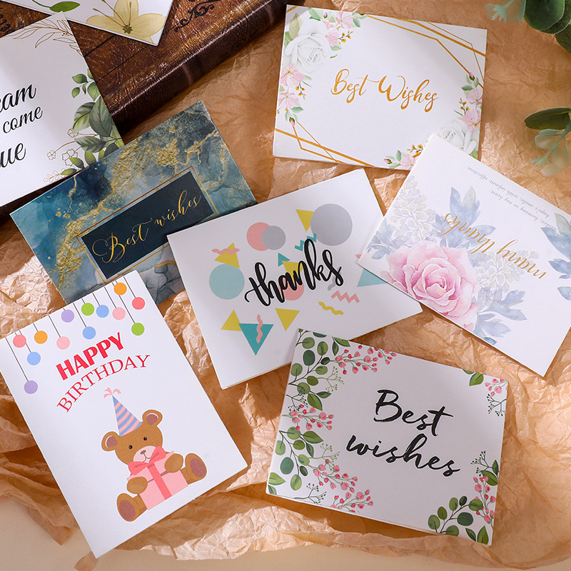 Wholesale Hot Flower Greeting Card Gift