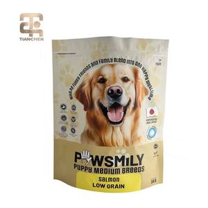 Custom Design Stand Pet Food Packaging <b>Bags</b> 5kg/10kg/15kg/20kg Flexible PET+VMPET+PE Material Food Fresh Keeping for Milk Jelly - Product Image 4
