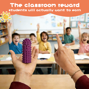 <span class=keywords><strong>Jouet</strong></span> sensoriel texturé en silicone, mini <span class=keywords><strong>jouet</strong></span> anti-stress rotatif pour massage des doigts, pour adultes, soulagement de l'anxiété, cadeau original pour enfants - Product Image 5