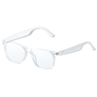 Lunettes Bluetooth tendance décolorées avec commande vocale magnétique, son clair, lunettes audio intelligentes