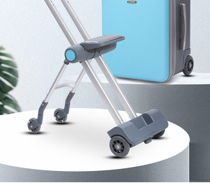 JX <span class=keywords><strong>Bagage</strong></span> Cabine Enfant Rigide Unisexe ABS de Haute Qualité à Roulettes avec <span class=keywords><strong>Port</strong></span> de Chargement USB, Valise Poussette avec Serrure Pratique pour Voyage - Product Image 6