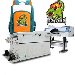 Hancolor digital banner t shirt printer digital t-shirt 2 head 60cm dtf printer printing machine professional dtf printer dtf