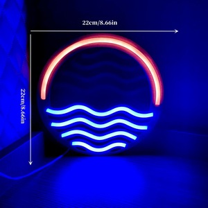 Letrero <span class=keywords><strong>de</strong></span> neón Led luz trasera nube Luna amanecer fútbol estrella mano para fiesta boda decoración regalo <span class=keywords><strong>de</strong></span> Navidad noche chico juguete Animal - Product Image 2