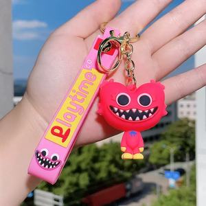 Porte-clés mousquetons multifonctions en caoutchouc 3D, mignons, écologiques, à bas prix, avec figurines <span class=keywords><strong>de</strong></span> <span class=keywords><strong>jeu</strong></span> <span class=keywords><strong>Poppy</strong></span> Playtime, non toxiques, vente en gros - Product Image 5