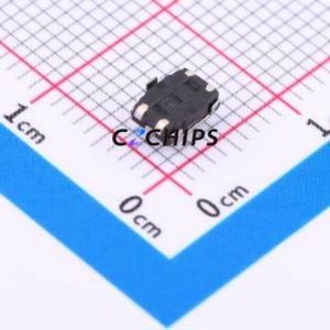 EVQP2D02Q Tactile Switch SMD,3.5x4.7mm Switch Single Pole Single Throw Round Button 3.5N Vertical Mount - Product Image 2