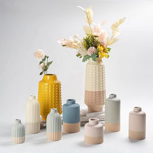 Adornos de hotel de estilo europeo nórdico, jarrones de mesa de porcelana <span class=keywords><strong>mate</strong></span> decorativos de cerámica - Product Image 1