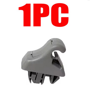 Winning Path Point <b>Car</b> Sun <b>Awning</b> Bracket Clips 40x44x33mm Nylon Gray Beige for Mitsubishi Montero Replacement Repair - Product Image 5