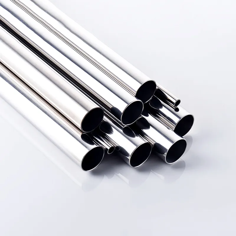 Gangsheng Steel supplier inox 304 304l 316 316Ti 0.3mm 0.8mm 1.0mm thickness BA welded stainless steel pipe tubing