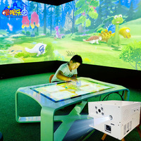 Système de projection murale interactif numérique pour jeux de peinture, réalité augmentée, sports d'intérieur pour enfants, détection de mouvement 3D pour musées, centres de jeux, événements et spectacles