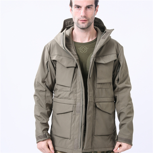 Chaqueta Táctica de Camuflaje para Caza y Deportes al Aire Libre, Cortavientos de Forro Polar, Venta al Por Mayor ESDY - Product Image 4