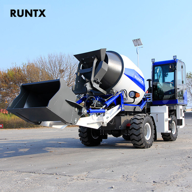 Hot Selling Self Loading Mobile Concrete Mixer Small Self Loading Mixer Truck with Best Price