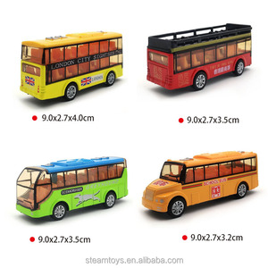 Diecast đôi deckers xe buýt trường học Xe mô hình đồ chơi kim loại xe đồ chơi 2 loại có sẵn với đẹp livery món quà tốt nhất cho trẻ em - Product Image 2