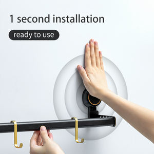 Hotsale עוצמה תרגיל משלוח ואקום יניקה גביע מטבח אחסון מחזיקי קיר רכוב מחזיק מתלה לאמבטיה מטבח - Product Image 4